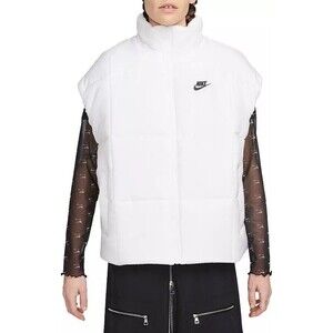 Nike Women’s Sportswear Classic Puffer Therma-FIT Loose Vest White Size M - NEW